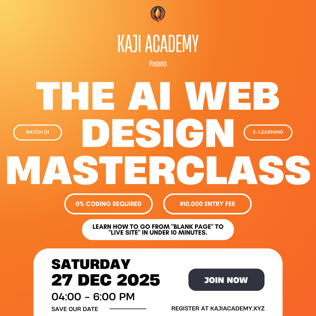 AI Web Design Masterclass - Kaji Academy